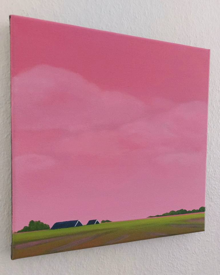 Original Landscape Painting by Nelly van Nieuwenhuijzen