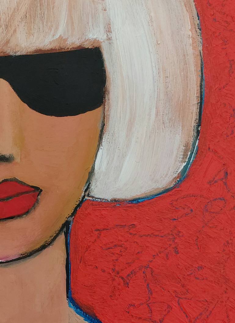 Original Modernism Women Painting by Nelly Van Nieuwenhuijzen