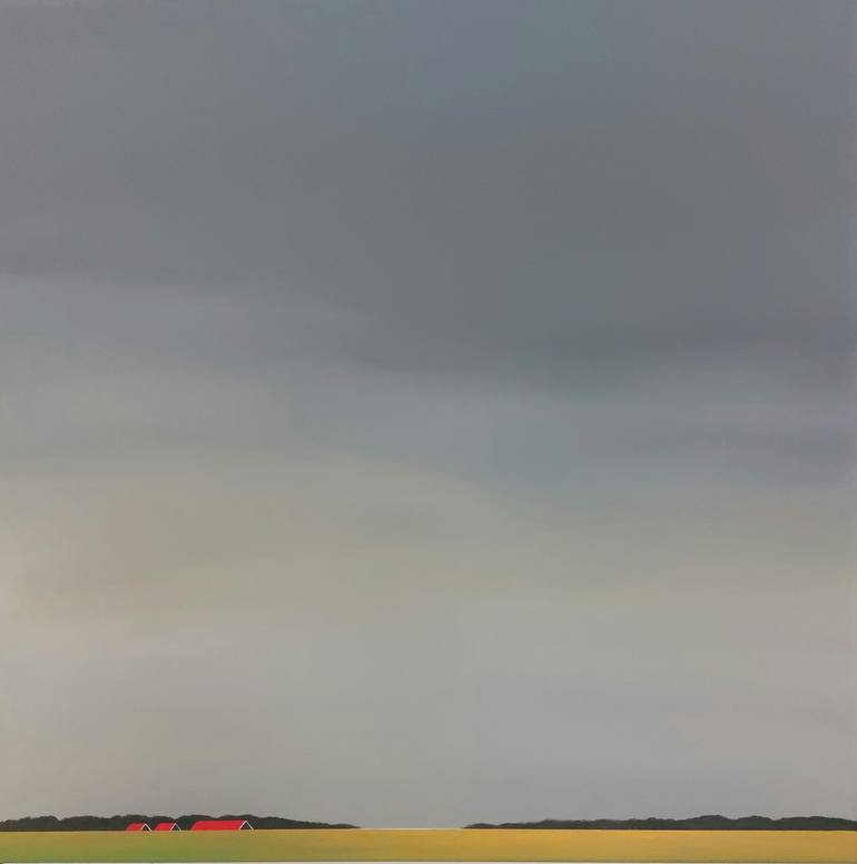 Original Landscape Painting by Nelly van Nieuwenhuijzen