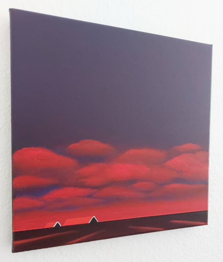 Original Figurative Landscape Painting by Nelly Van Nieuwenhuijzen