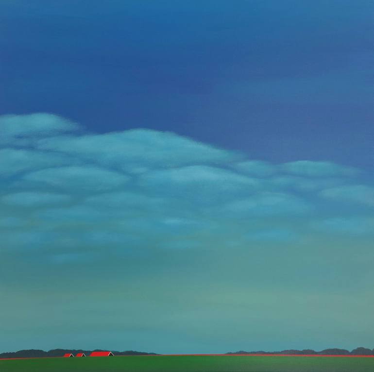 Print of Fine Art Landscape Paintings by Nelly Van Nieuwenhuijzen