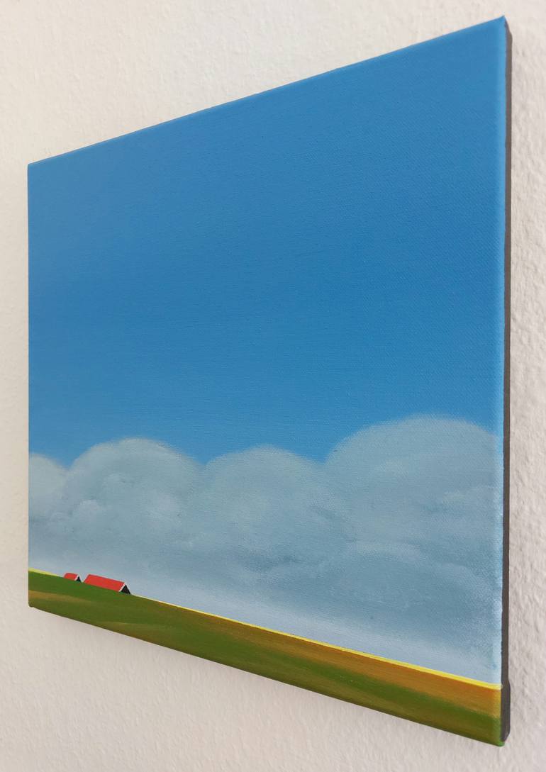 Original Figurative Landscape Painting by Nelly Van Nieuwenhuijzen