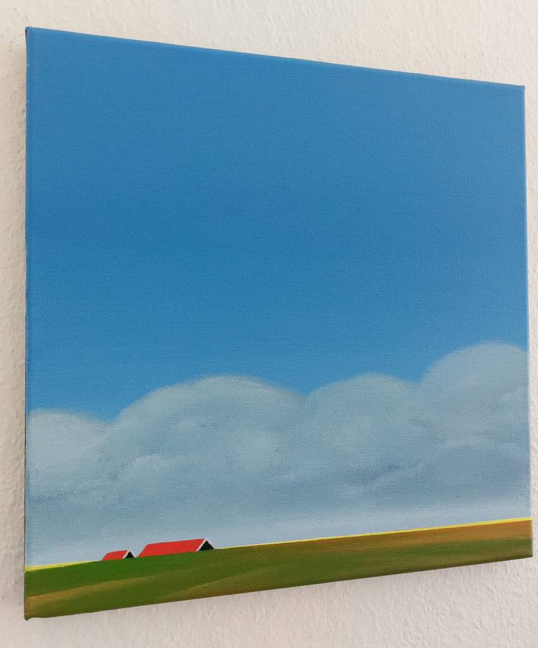 Original Figurative Landscape Painting by Nelly Van Nieuwenhuijzen