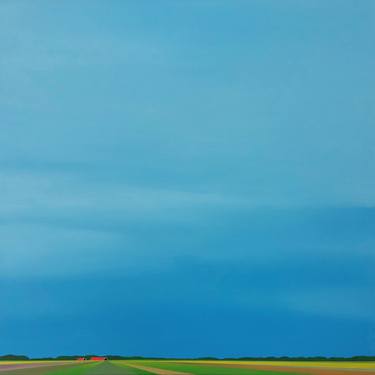 Saatchi Art Artist Nelly van Nieuwenhuijzen; Paintings, “Colourful Fields” #art