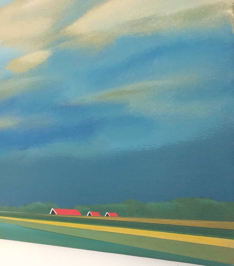 Original Impressionism Landscape Painting by Nelly van Nieuwenhuijzen