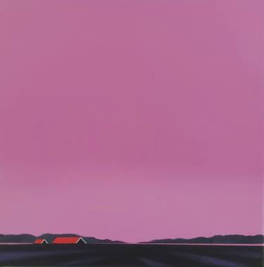 Original Landscape Painting by Nelly van Nieuwenhuijzen