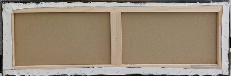 Original Minimalism Landscape Painting by Nelly Van Nieuwenhuijzen