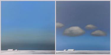 Original Impressionism Landscape Painting by Nelly Van Nieuwenhuijzen