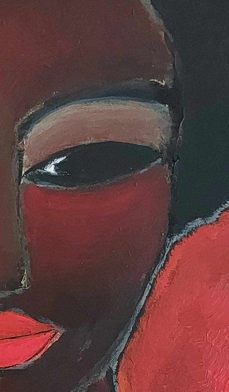 Original Impressionism Women Painting by Nelly Van Nieuwenhuijzen