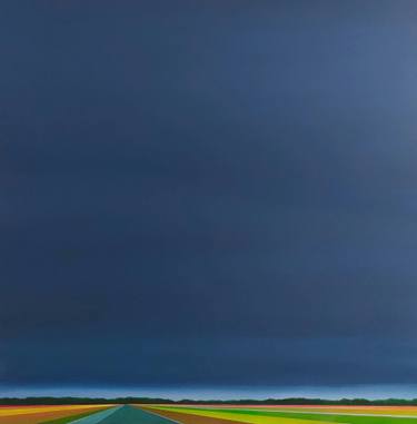 Original Minimalism Nature Paintings by Nelly Van Nieuwenhuijzen