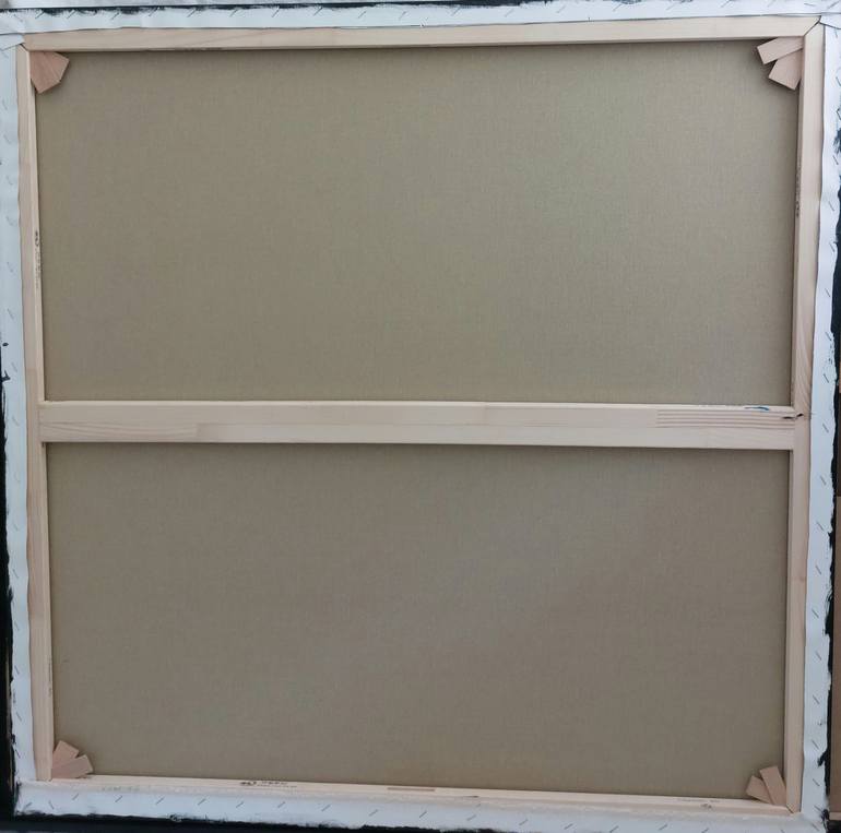 Original Minimalism Landscape Painting by Nelly Van Nieuwenhuijzen