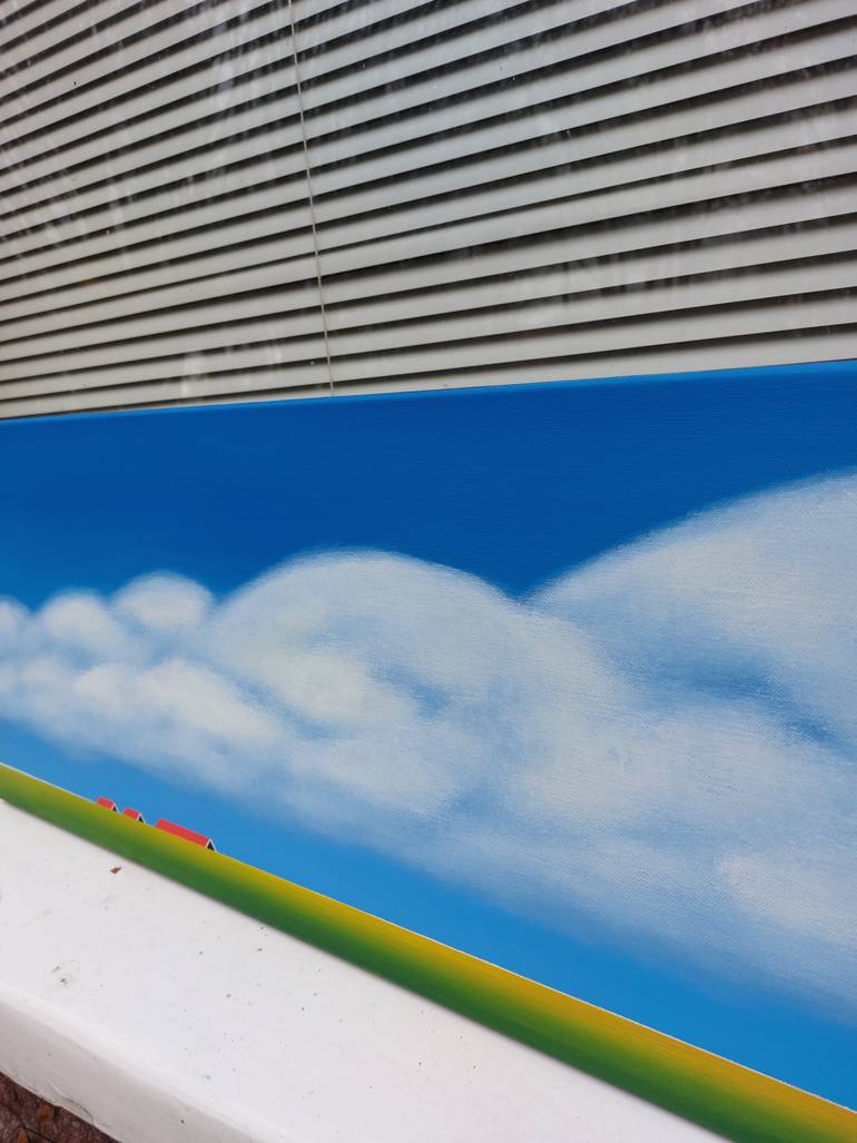 Original Impressionism Landscape Painting by Nelly Van Nieuwenhuijzen