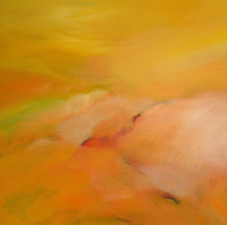 Print of Abstract Landscape Painting by Nelly Van Nieuwenhuijzen