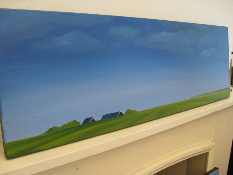 Original Modern Landscape Painting by Nelly van Nieuwenhuijzen