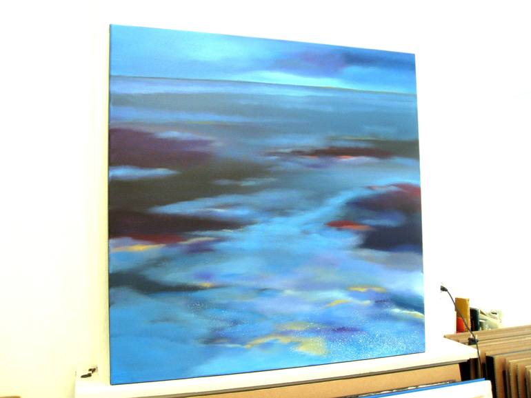 Original Modern Seascape Painting by Nelly van Nieuwenhuijzen