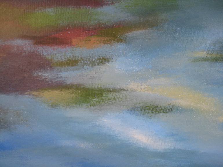 Original Modern Landscape Painting by Nelly Van Nieuwenhuijzen