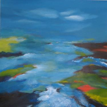 Original Expressionism Seascape Paintings by Nelly van Nieuwenhuijzen