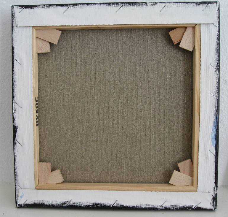 Original Minimalism Landscape Painting by Nelly Van Nieuwenhuijzen