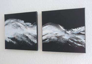 Original Modern Water Paintings by Nelly van Nieuwenhuijzen