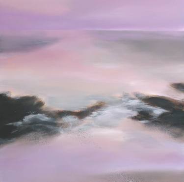 Saatchi Art Artist Nelly van Nieuwenhuijzen; Painting, “Dawn on the coast” #art