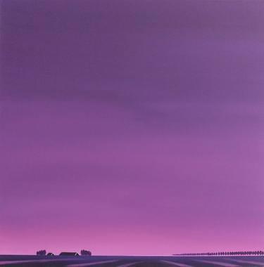 Print of Minimalism Landscape Paintings by Nelly van Nieuwenhuijzen