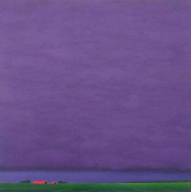 Twilight (A purple blanket of clouds) thumb