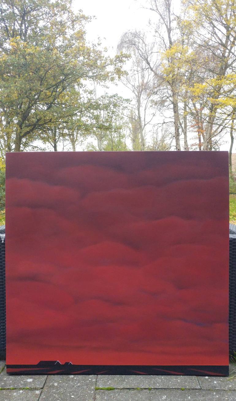 Original Fine Art Landscape Painting by Nelly Van Nieuwenhuijzen