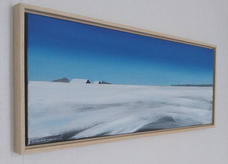 Original Fine Art Landscape Painting by Nelly van Nieuwenhuijzen