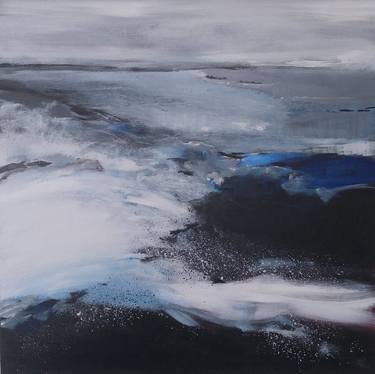 Print of Expressionism Seascape Paintings by Nelly van Nieuwenhuijzen