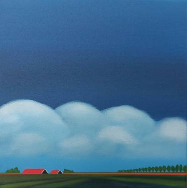 Print of Fine Art Landscape Paintings by Nelly van Nieuwenhuijzen