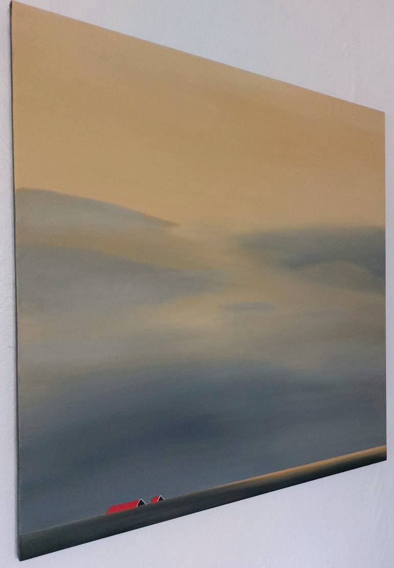 Original Figurative Landscape Painting by Nelly Van Nieuwenhuijzen