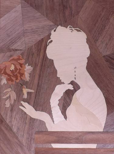 Lady (marquetry work) thumb