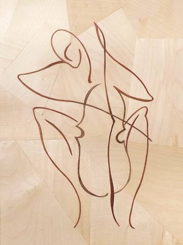 Print of Minimalism Women Sculpture by Dusan Rakic