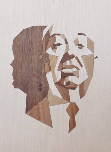 Alfred  HITCHCOCK (marquetry work) thumb
