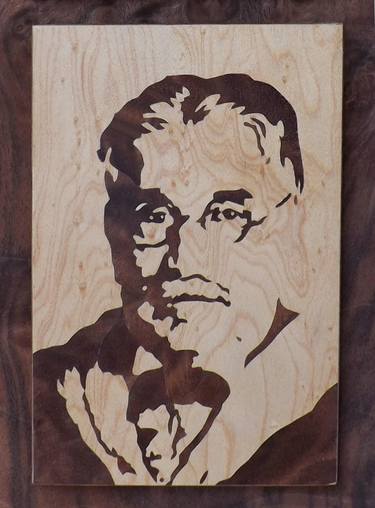 Mihailo Pupin (marquetry work) - Limited Edition 1 of 2 thumb