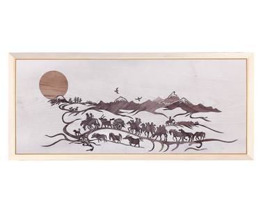 The Silk Road (marquetry work) - Limited Edition of 2 thumb