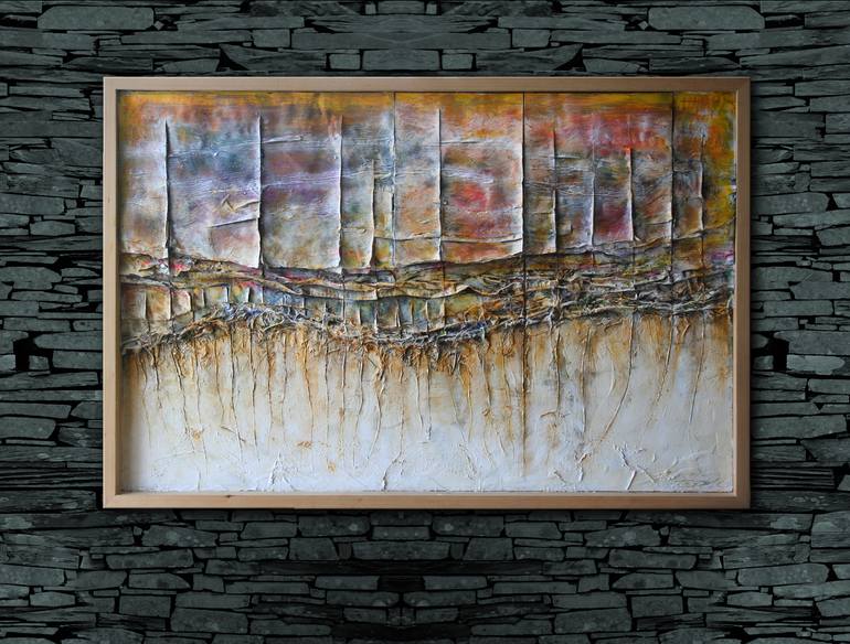 Original Abstract Painting by Tony David Roberts