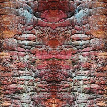 Original Abstract Expressionism Abstract Mixed Media by Tony David Roberts