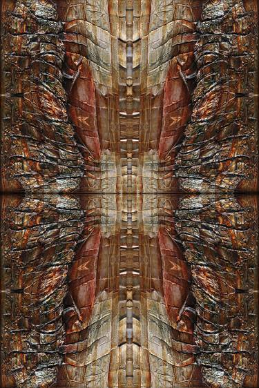 Print of Abstract Expressionism Patterns Mixed Media by Tony David Roberts