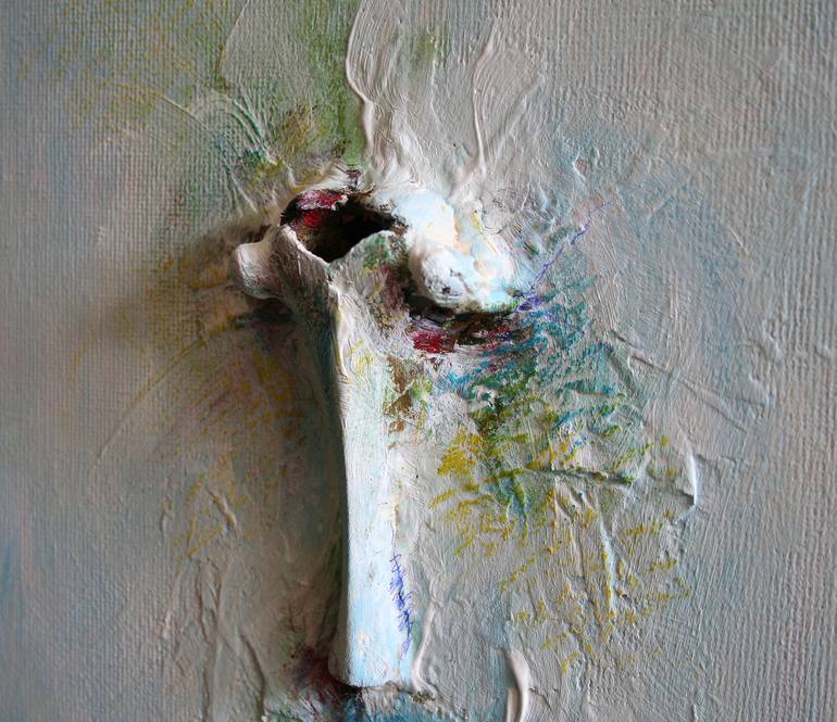 Original Abstract Expressionism Abstract Sculpture by Tony David Roberts