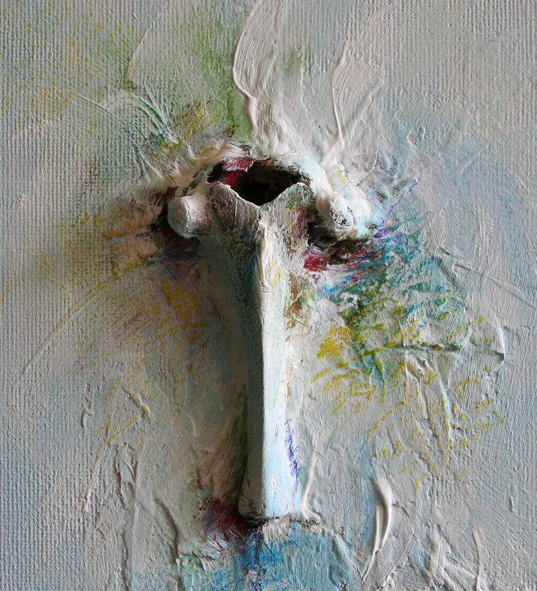 Original Abstract Expressionism Abstract Sculpture by Tony David Roberts