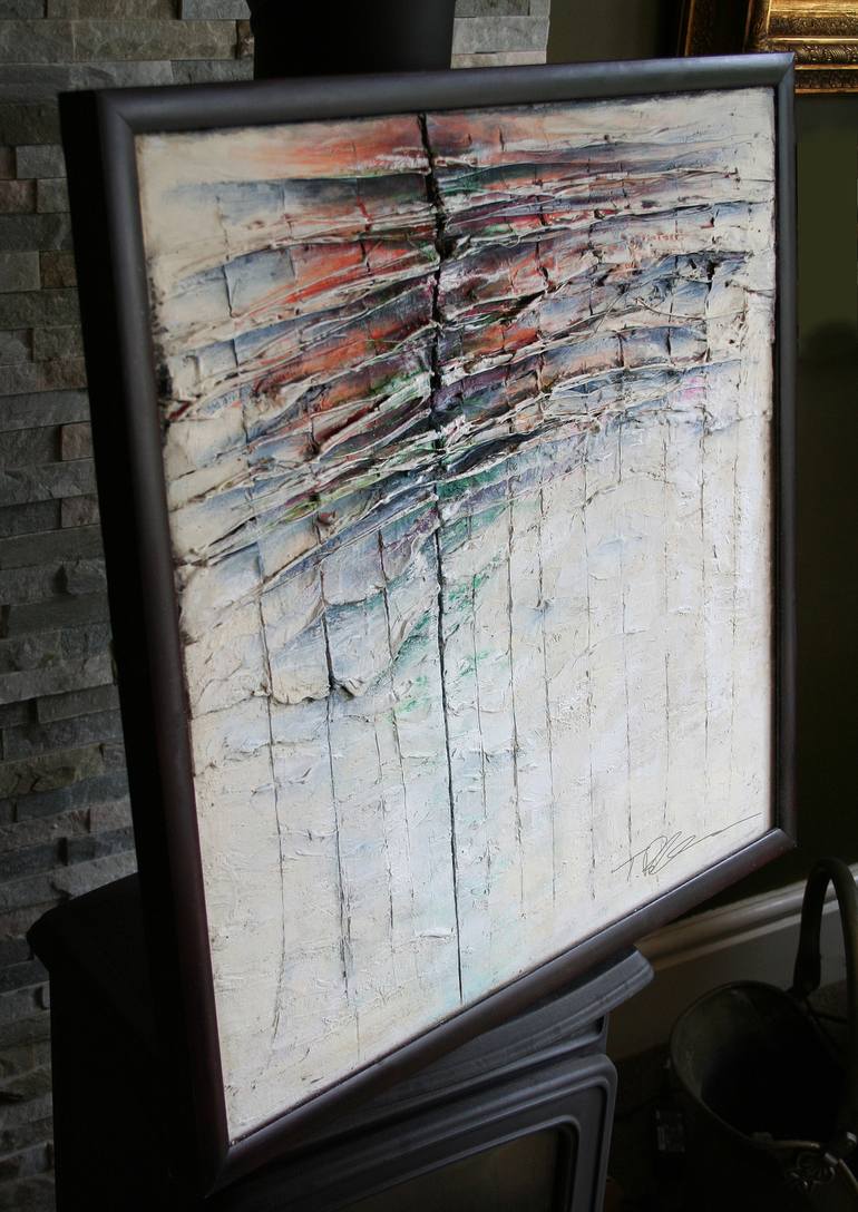 Original Abstract Expressionism Abstract Painting by Tony David Roberts
