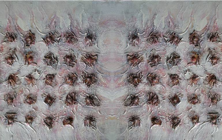 Original Abstract Expressionism Abstract Mixed Media by Tony David Roberts