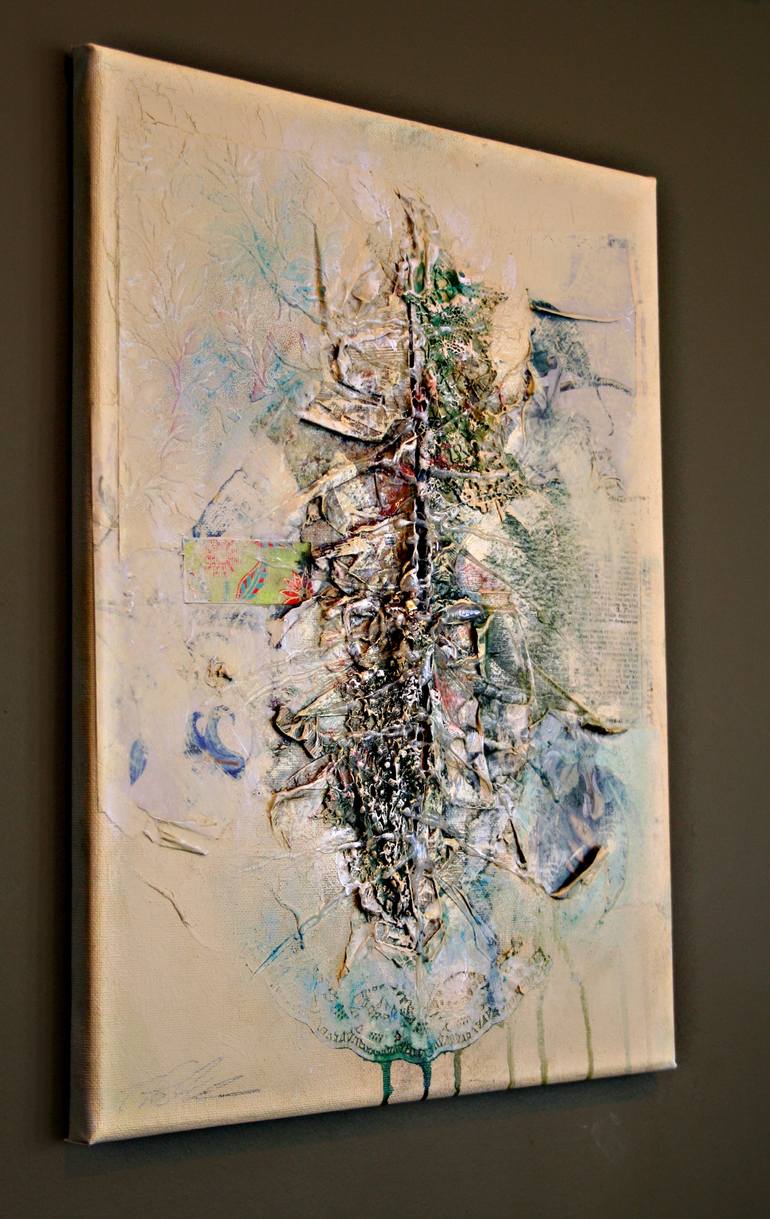 Original Abstract Expressionism Abstract Painting by Tony David Roberts
