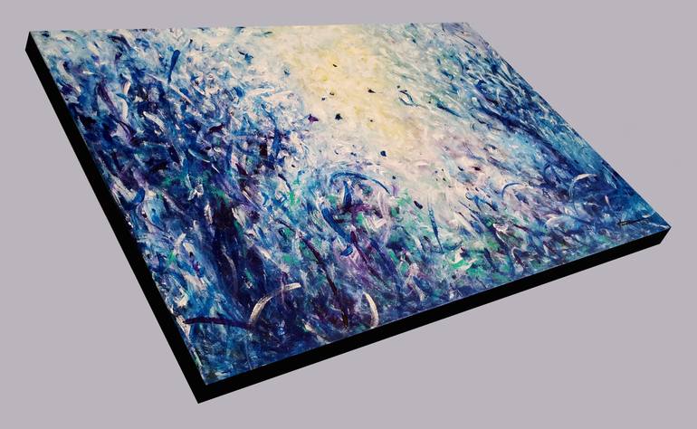 Original Abstract Expressionism Abstract Painting by Kume Bryant
