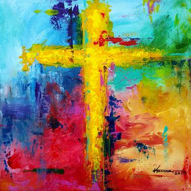 Print of Abstract Religious Paintings by Kume Bryant