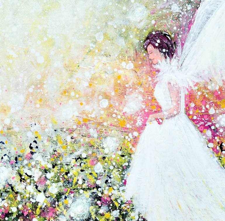 Original Impressionism Women Painting by Kume Bryant