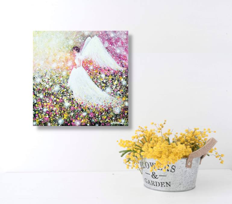 Original Impressionism Women Painting by Kume Bryant