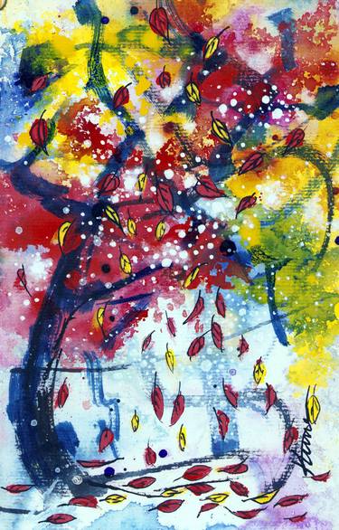 Print of Abstract Seasons Paintings by Kume Bryant