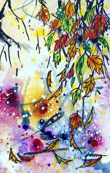 Print of Abstract Seasons Paintings by Kume Bryant